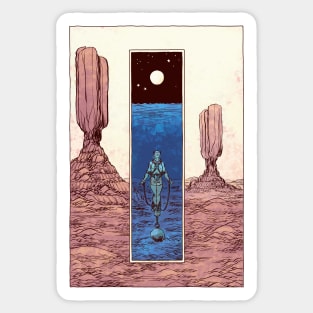 The Hanged Man Sticker